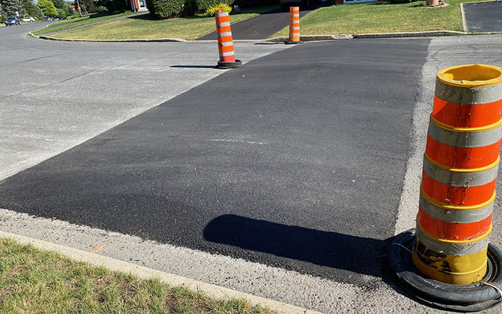 Réparation asphalte Victoriaville Drummondville